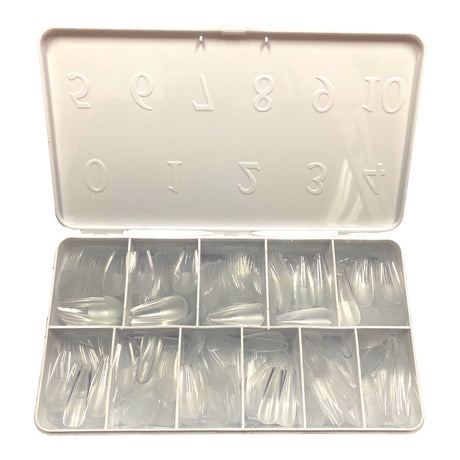 Long Coffin #7 | Soft Gel Tips - 550PC