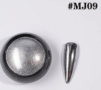 Chrome Nail Powder  Silver # MJ09