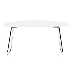 White  Arm Rest  - Microfiber Leather