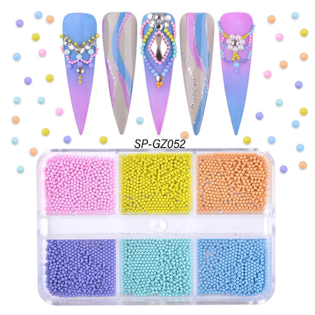 Caviar Micro Metal Beads 3D - 1.5mm