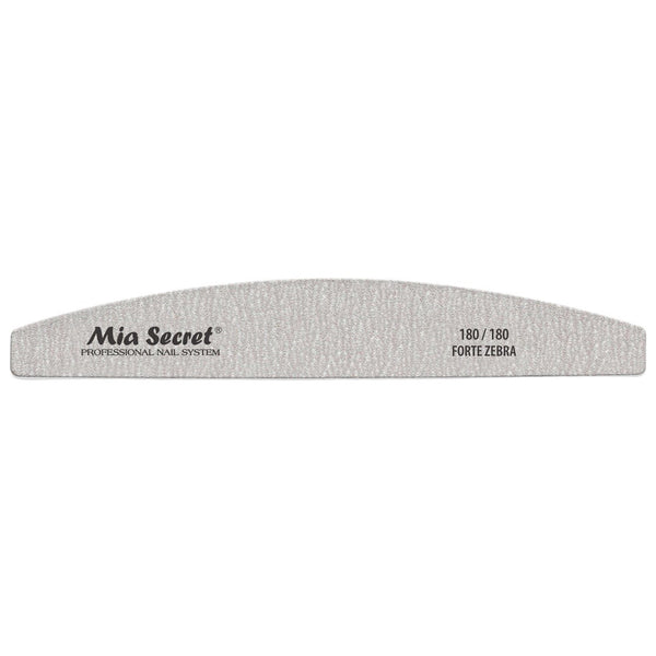 Half Moon Forte Zebra Nail File 180/180