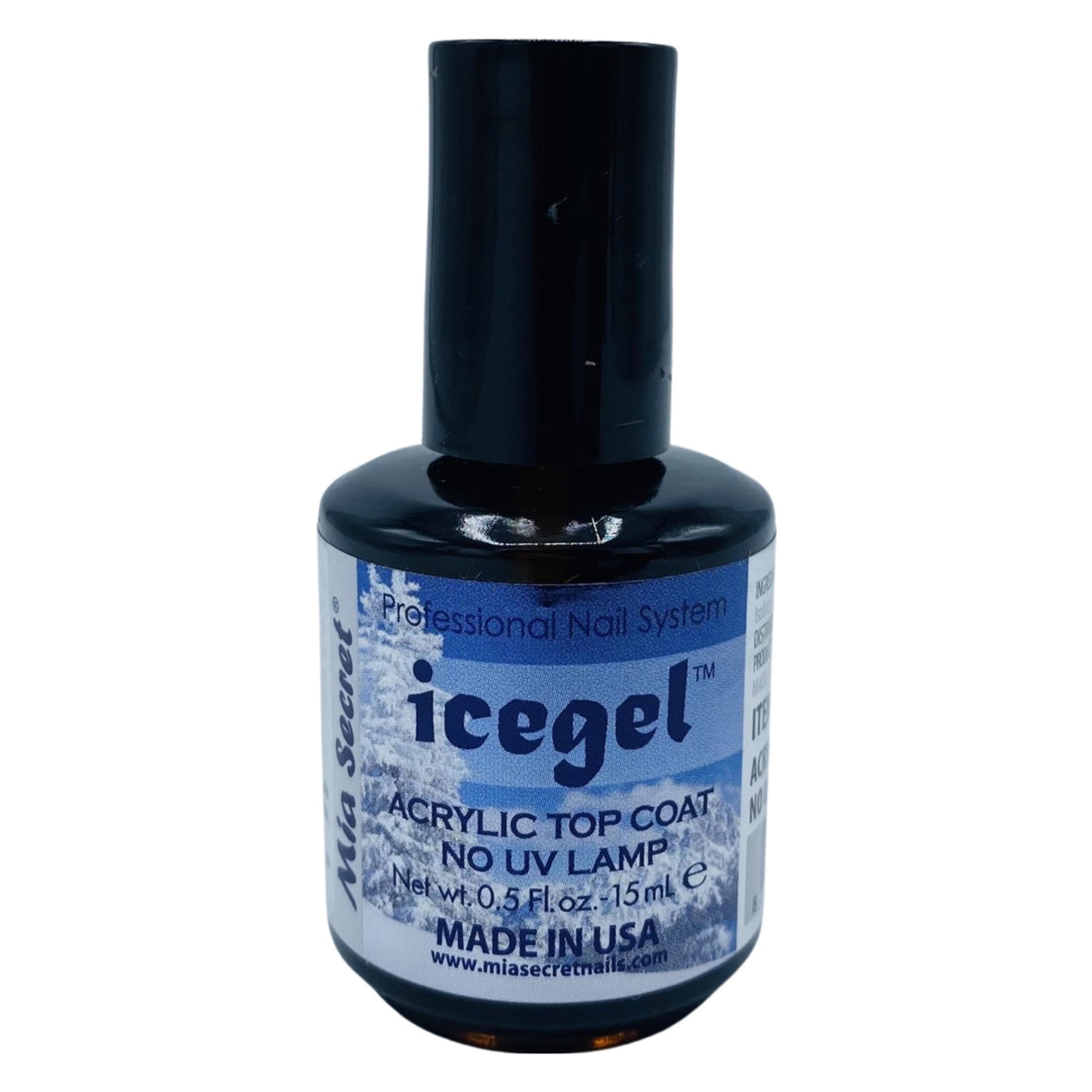 XX Icegel Acrylic Top Coat 0.5oz (*)