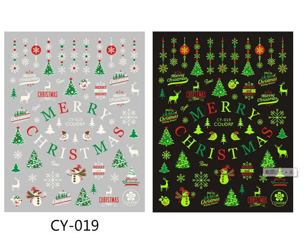 Christmas Design Stickers - CY-019