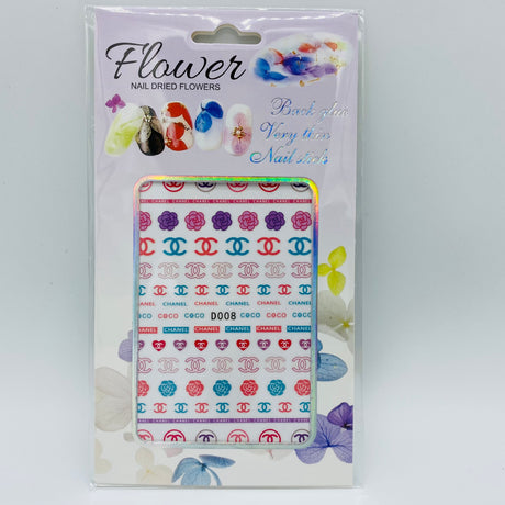 Decal Nail Sticker - D008