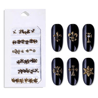 Mix Cross Charm Gold - 6 Styles