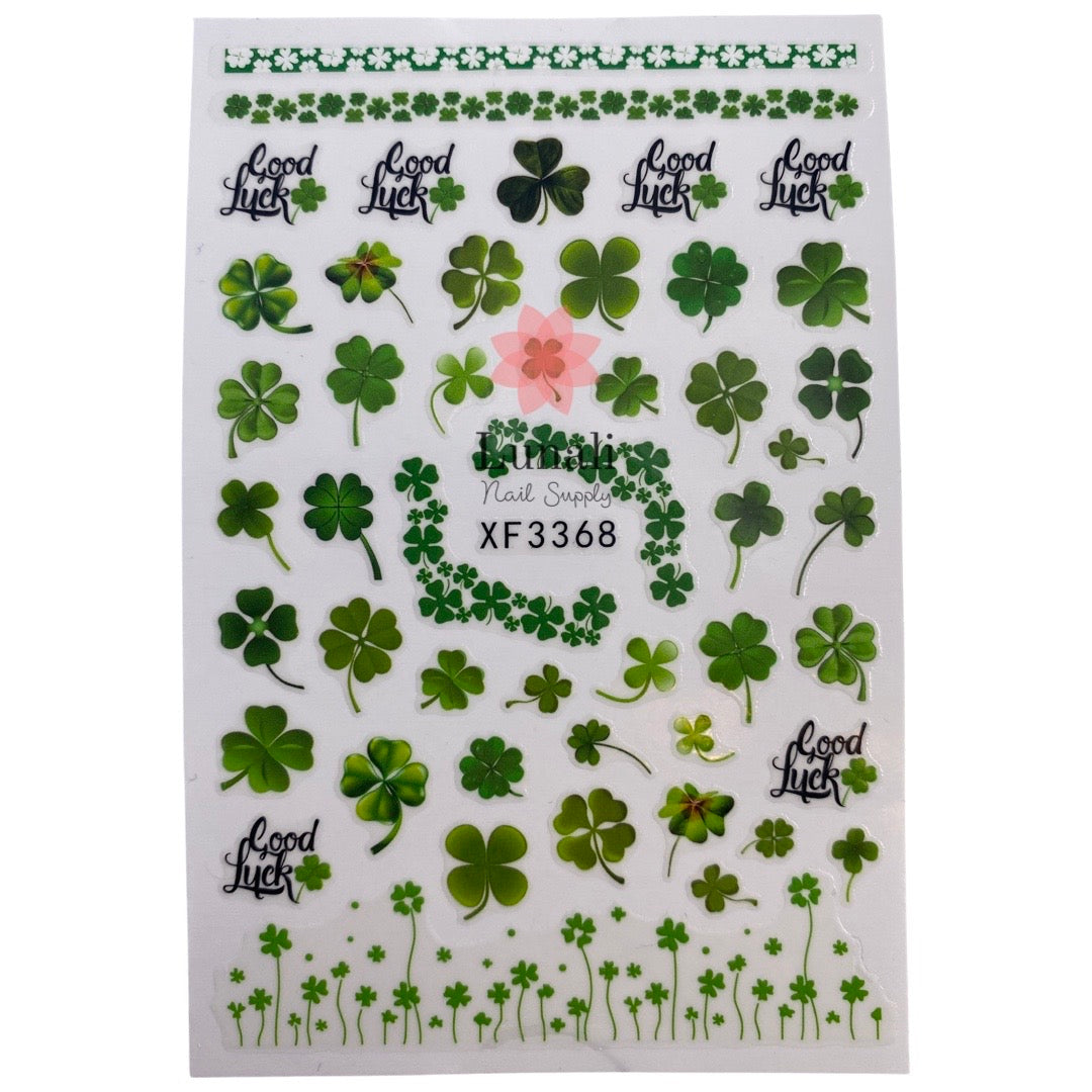 Good Luck  Nail Sticker XF3368