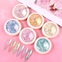 6 Color Crystal Opal Flakes