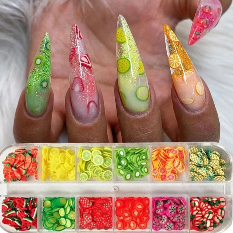 Mix Slice Fruit Set - 12 styles