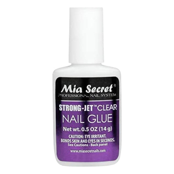 Strong Jet Clear Nail Glue 0.5oz