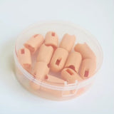 Silicone Finger Cover Fake Hand 10 Pcs (Natural Color)