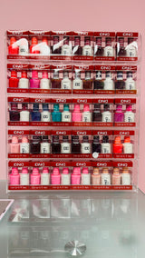 Acrylic Wall Polish Rack - 60 Bottles