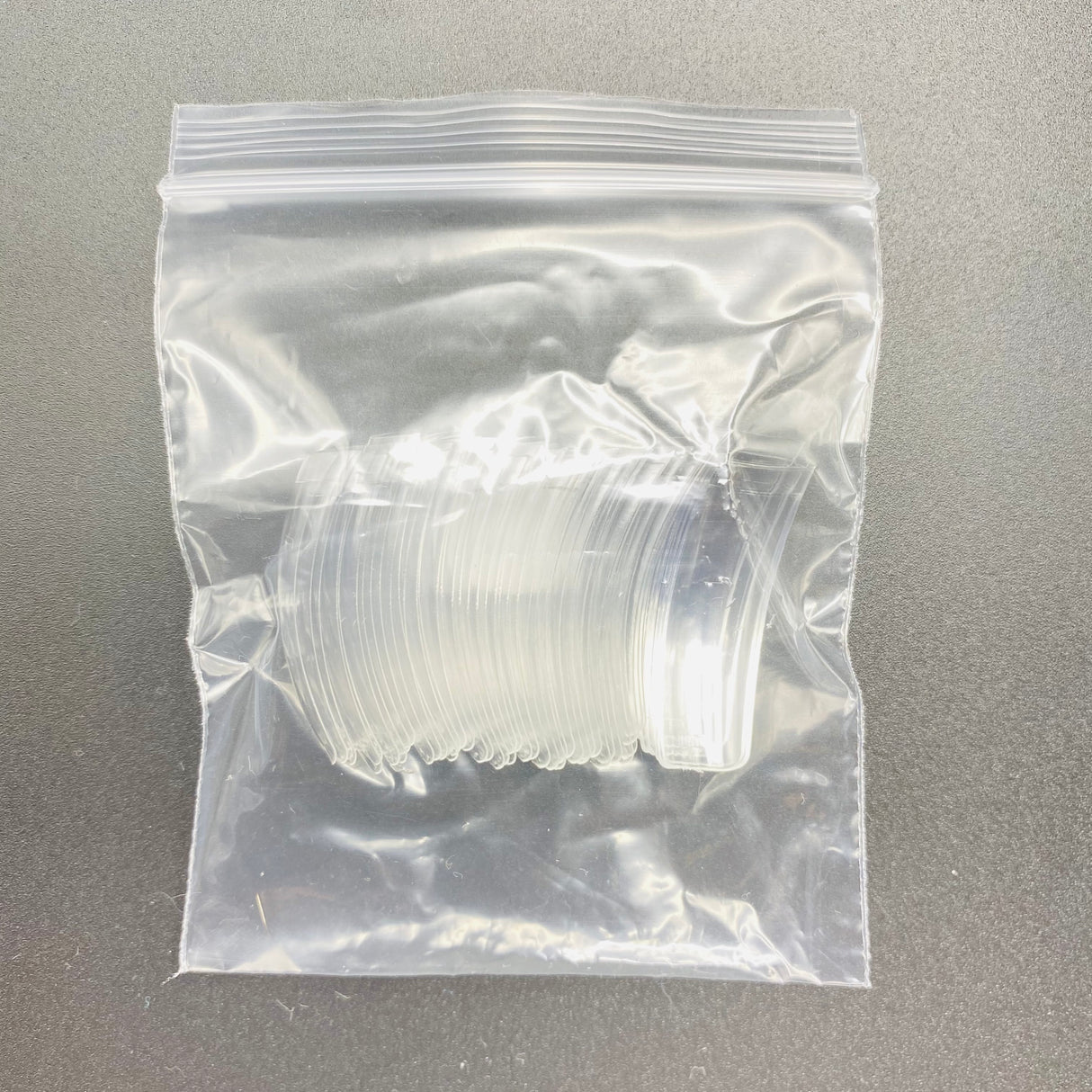 Clear Acrylic Nail Tip 0 to 10 – Refill Bag