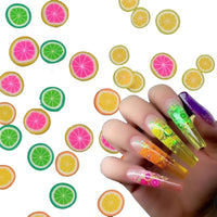 Fruit Slice Nail Art Banana - 1 Bag