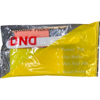 Disposable Mini Pedicure Kit - 4 pc. (Yellow) 1 kit