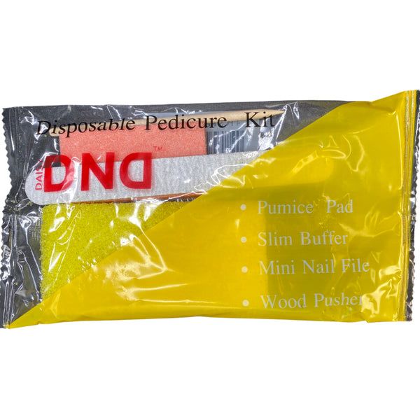 Disposable Mini Pedicure Kit - 4 pc. (Yellow) 1 kit