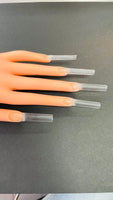XXL C Curve Square  Clear Acrylic Nail Tips Bag