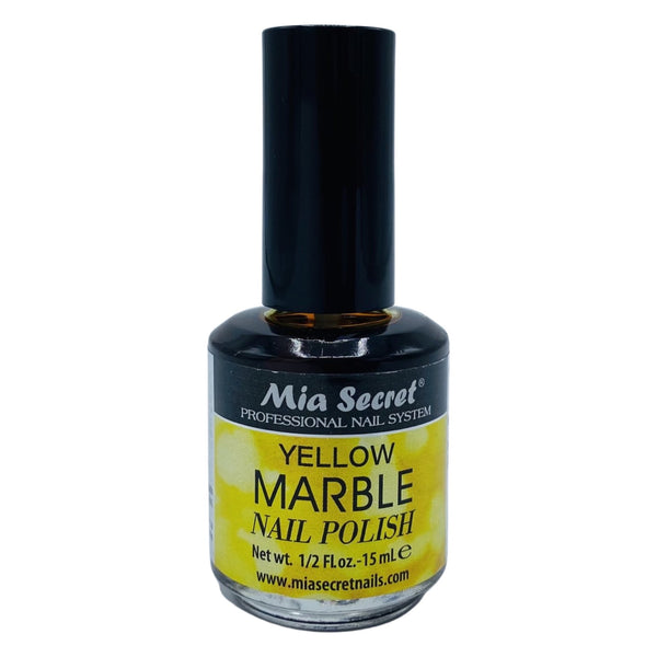 Yellow Marble Nail Polish 1/2 FL oz