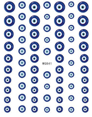 Nail Sticker - Evil Eye WG841