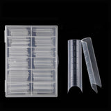 Dual System Nail Form #7- Square Long Curve C - 120pc