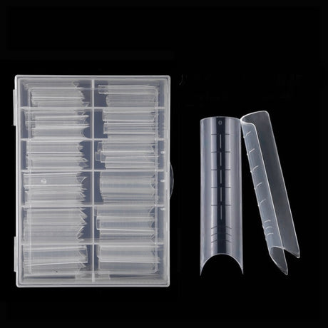 Dual System Nail Form #7- Square Long Curve C - 120pc