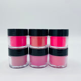 I Love Pink Nail Art Powder Collection 6pcs