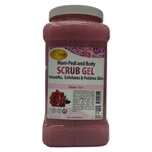 Sensual Rose Mani-Pedi & Body Scrub Gel 128oz