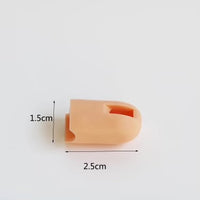 Silicone Finger Cover Fake Hand 10 Pcs (Natural Color)