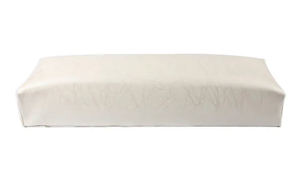 Leather Arm Rest - White