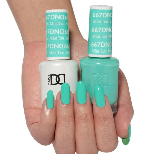 Mint Tint #667 - DND Gel Duo