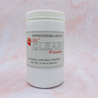Acrylic Nail Powder - Clear 1.5 Lb.