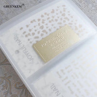 Hard Cover Sticker Book with Clear Sheet - 20 pages