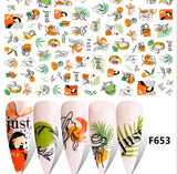 Nail Art Summer Stickers - F653