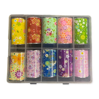 Flowers Foil Box #46 - 10 Styles