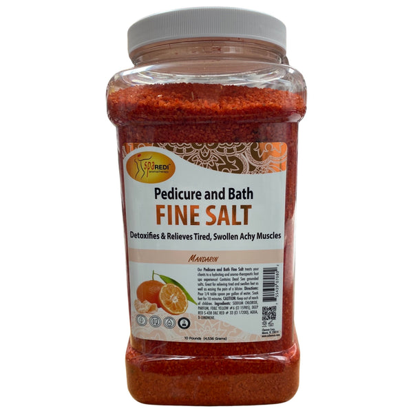 Mandarin Pedi Fine Salt -128oz