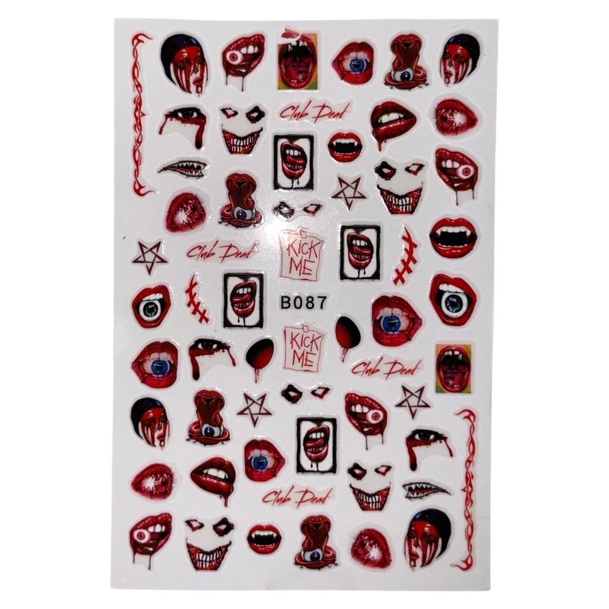 Nail Sticker - B087 Halloween