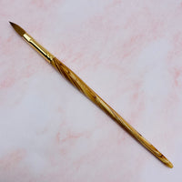 Oval Sable Brush #12 - 100% Kolinsky