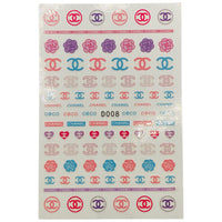 Decal Nail Sticker - D008