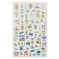 Decal Nail Sticker - F650 Hello Sumer