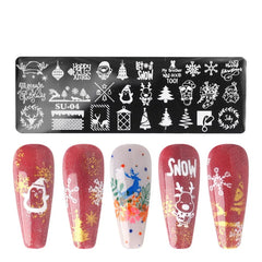 Nail Art Stamping  plate SU-04