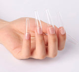 Full Cover Coffin XXL Clear / Nail Tips Bag 0 to 11 - 600pc