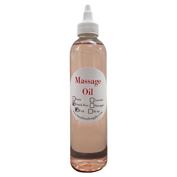 Massage Oil 8 oz | Sensual Rose | Mani Pedi Body