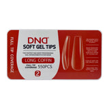 Long Coffin #7 | Soft Gel Tips - 550PC