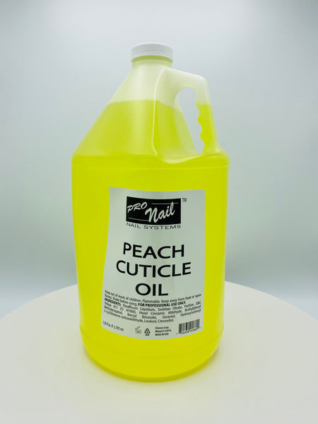 Peach Cuticle Oil 1 gal - Refill