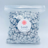 White Sanding Bands for Nails - Fine Grit (1000/bag)