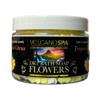 Dry Bath Flower Soap 12oz - Tropical Citrus