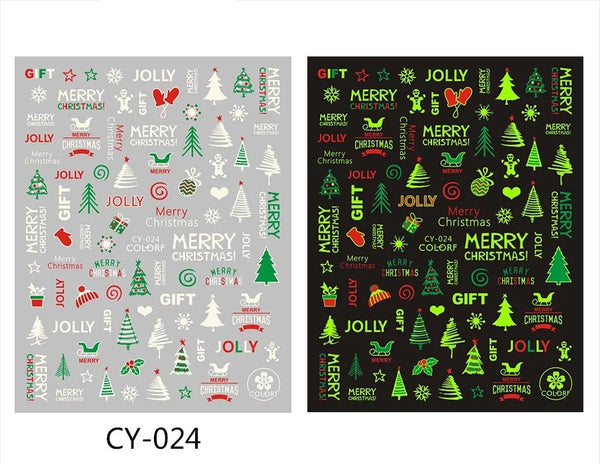 Christmas Design Stickers - CY-024