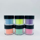 Fireworks Nail Art Powder Collection 6pcs