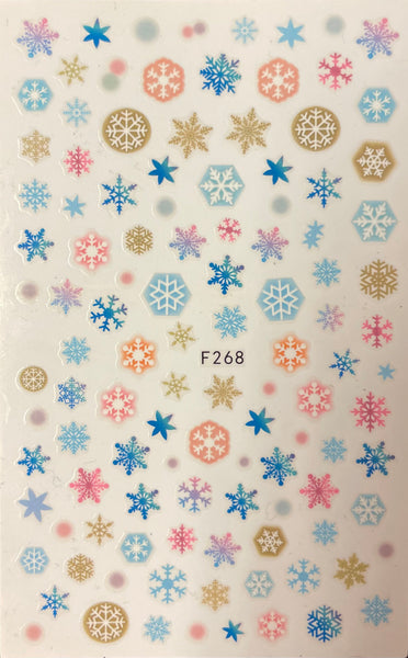 Christmas Nail Stickers - F268
