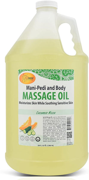 Cucumber Melon - Pedi & Body Massage Oil -128oz