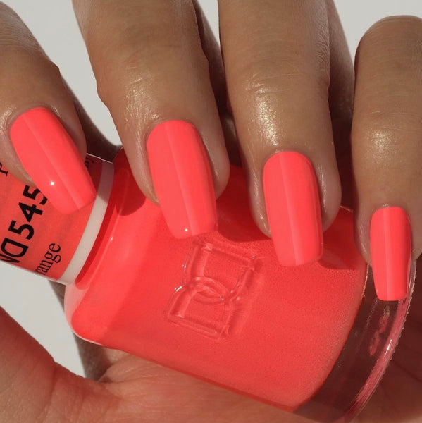 Sunset : Orange Neon Nail Polish, Summer Nail Polish, Fluorescent Nails -  Etsy